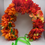 Thumbnail: Fiery Autumn Red Wreath