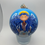 Thumbnail: Christmas ornament, plastic, hand painted (4.7”; 12cm)