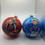 Thumbnail: Christmas ornament, plastic, hand painted (4.7”; 12cm)