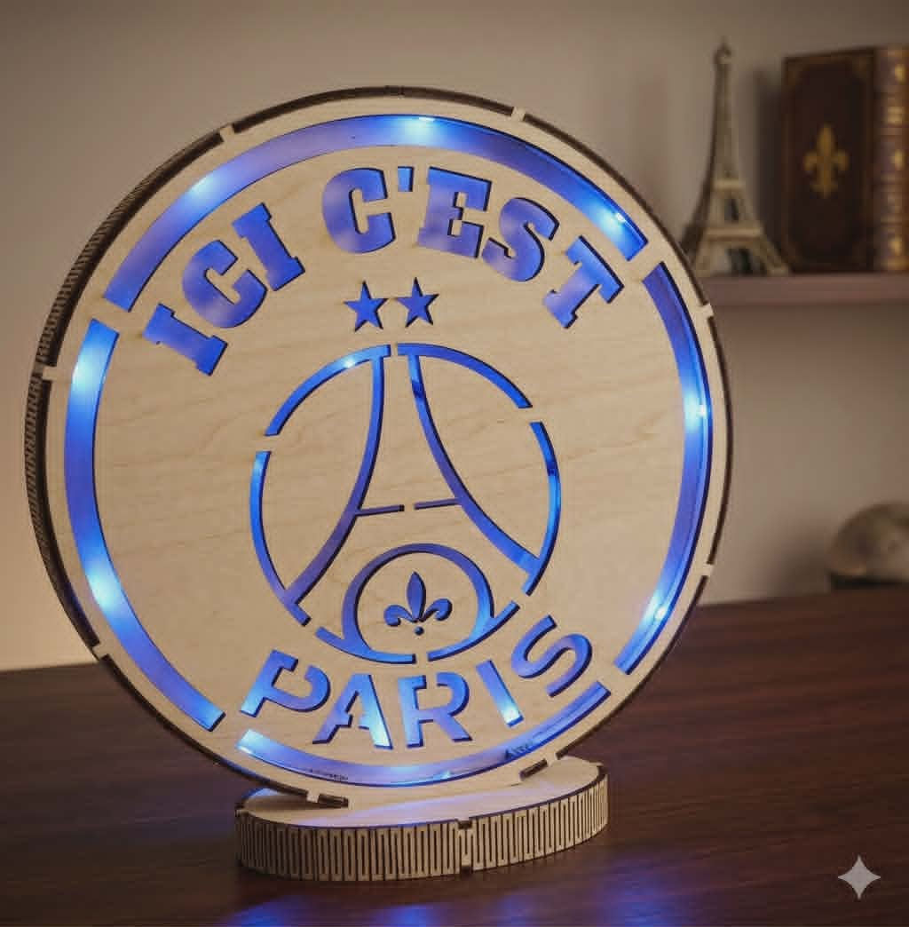 Lampe PSG ICI C'EST PARIS