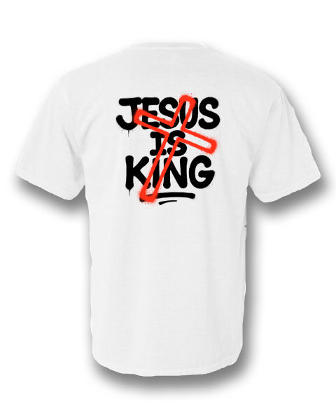 Thumbnail: Jesus is King Graffiti T-Shirt