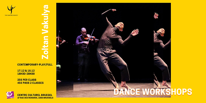 Contemporary Dance Workshops - Zoltan Vakulya
