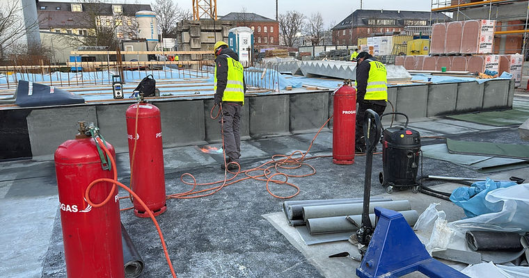 Baustellenbild Bayernheim Bayreuth Gebr. Donhauser