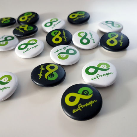 Buttons für die Aktion "auftragen"