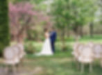 Bride and Groom Ceremony in Spring