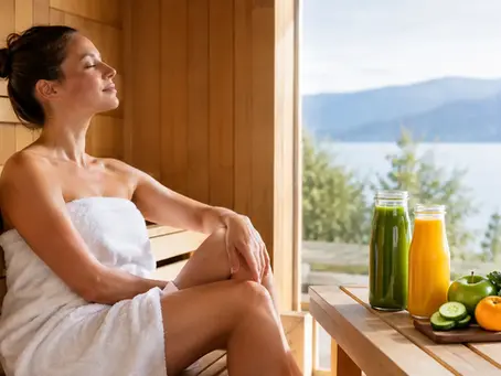 Sauna and Juice Fasting for a Restorative Retreat