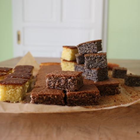 citromos kevert süti recept három változatban: mákos, diós, mandulás