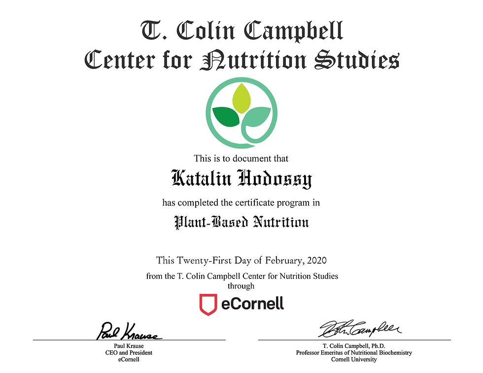 Teljesértékű növényi étrend szakértő