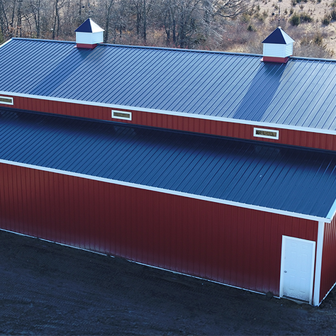 metal roofing for post frame buildings, post frame buildings, PBR panel, AG Panel, post frame roofing