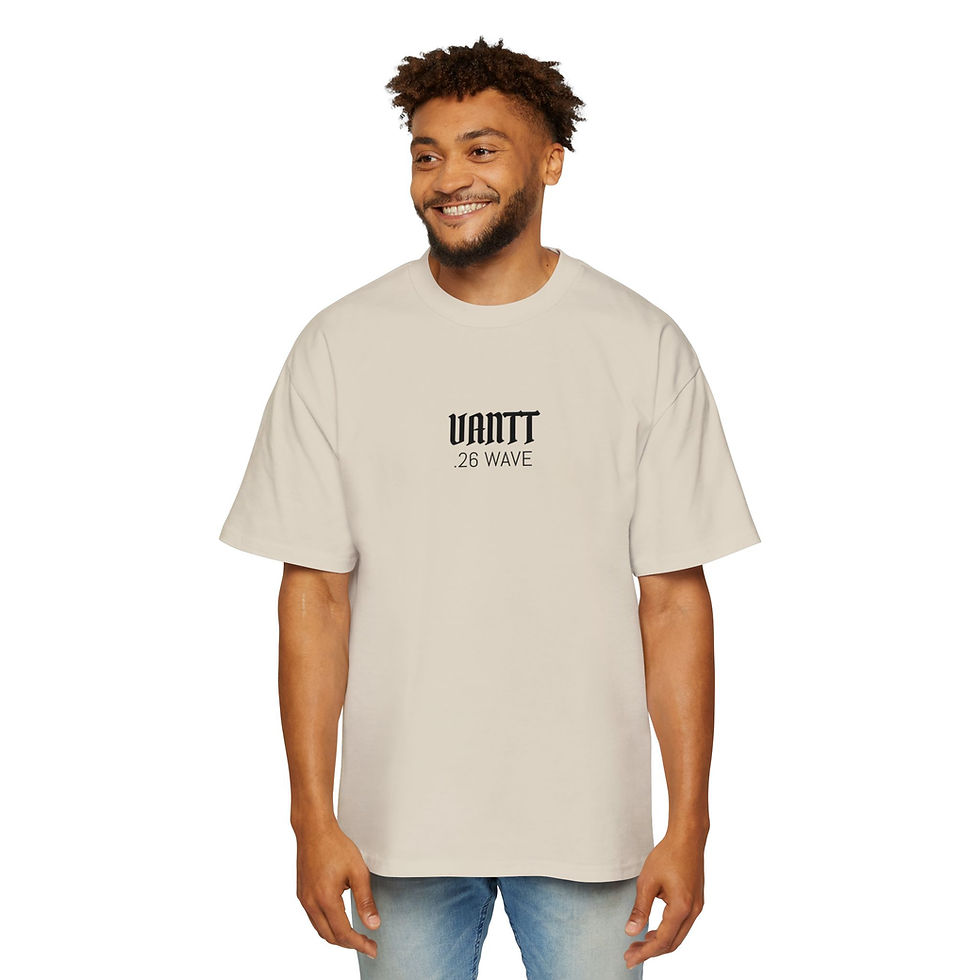 Thumbnail: Vantt 26 Wave Men’s Simplistic Tee