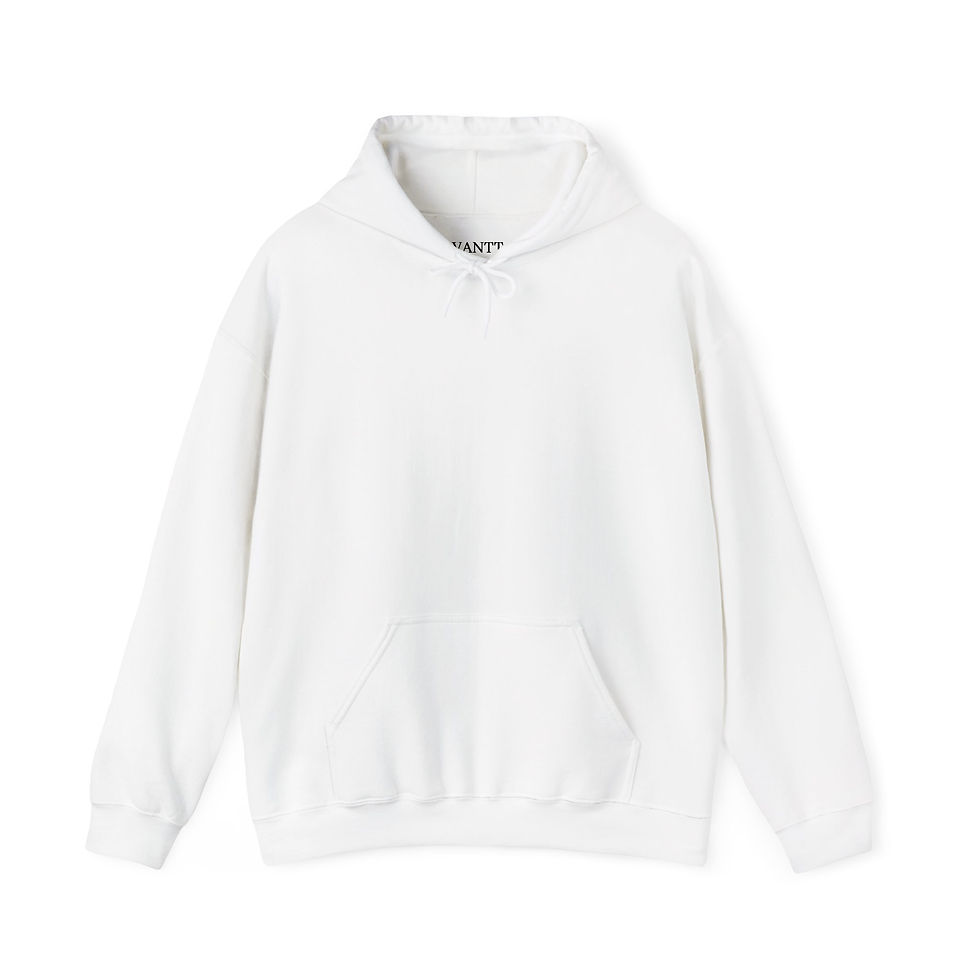 Thumbnail: Vantt Minimalist Hoodie - Vantt LUXURY IN MOTION Neck Label