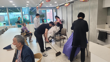 [인천경기서부지회 계양구지부] 효정평화봉사단 5월 미용 봉사활동 