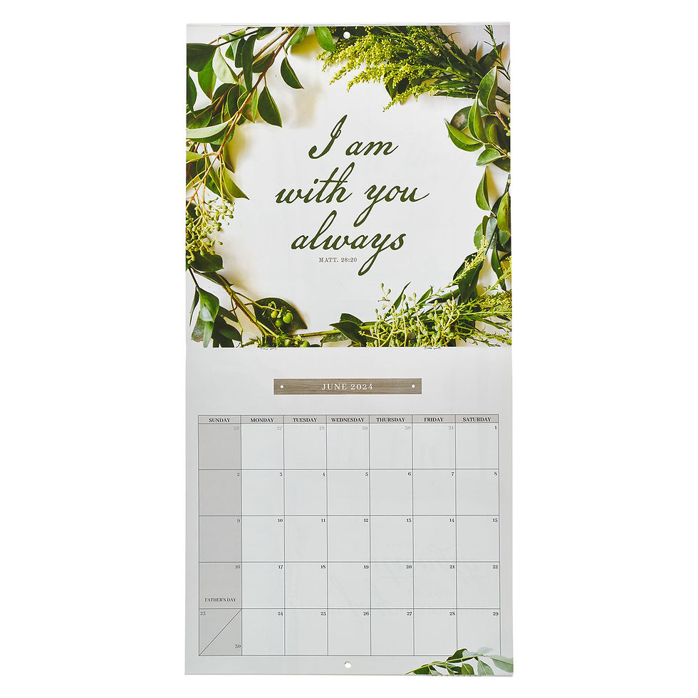 Thumbnail: 2024 The Joy of the LORD Wall Calendar - Nehemiah 8:10