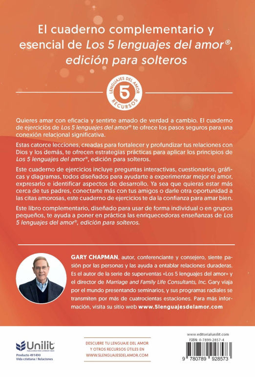Thumbnail: Los 5 lenguajes del amor edición para solteros - Cuaderno de ejercicios