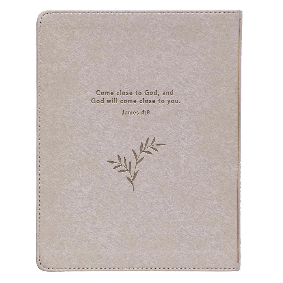 Thumbnail: My Quiet Time Devotional Cappuccino Faux Leather Edition