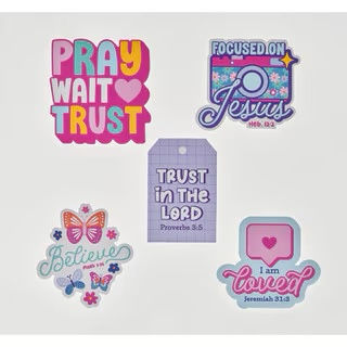 Thumbnail: Shine for Jesus Sticker Set
