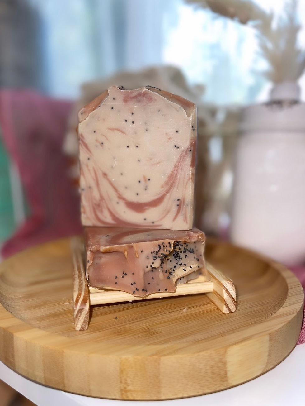 Thumbnail: Cashmere & Poppyseeds - one bar approx 4.5 oz