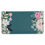 Thumbnail: Be Still Teal Floral Faux Leather Checkbook Wallet - Psalm 46:10