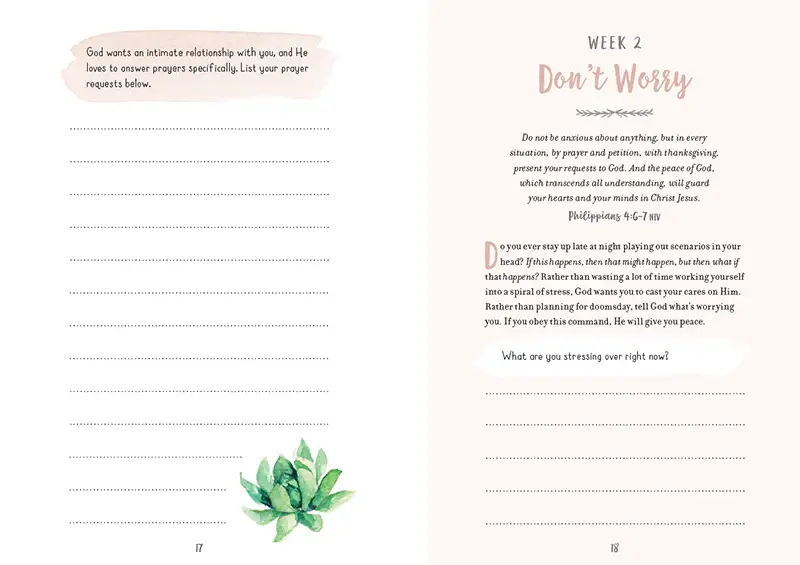 Thumbnail: The Weekly Prayer Project: A Challenge to Journal, Pray, Reflect, and Connect wi