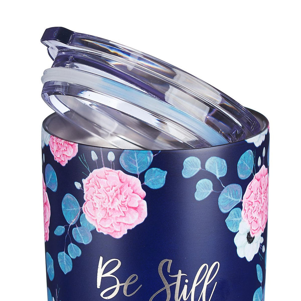 Thumbnail: Be Still & Know Stainless Steel Mug - Psalm 46:10