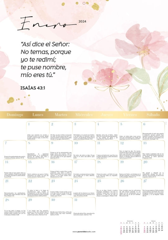 Thumbnail: Calendario de Pared 2024