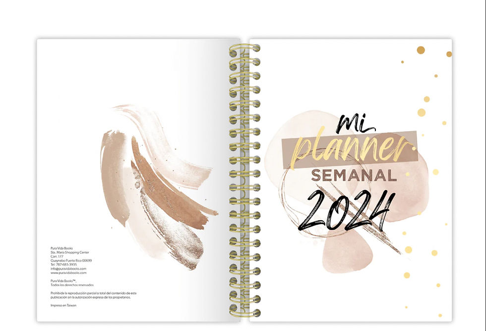 Thumbnail: 2024 Planner semanal - Rosa