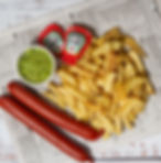 Saveloy meal deal