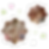 photo of beads in a flower frame