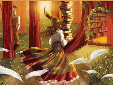 Twig's Traveling Tomes by Gryffin Murphy