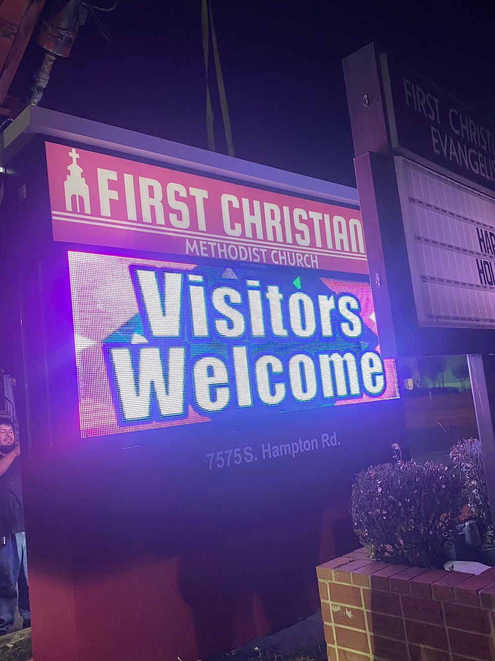 FCM welcomes new Church Marquee