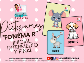Pictogramas del "Fonema R"