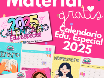 Calendario Edu. Especial 2025