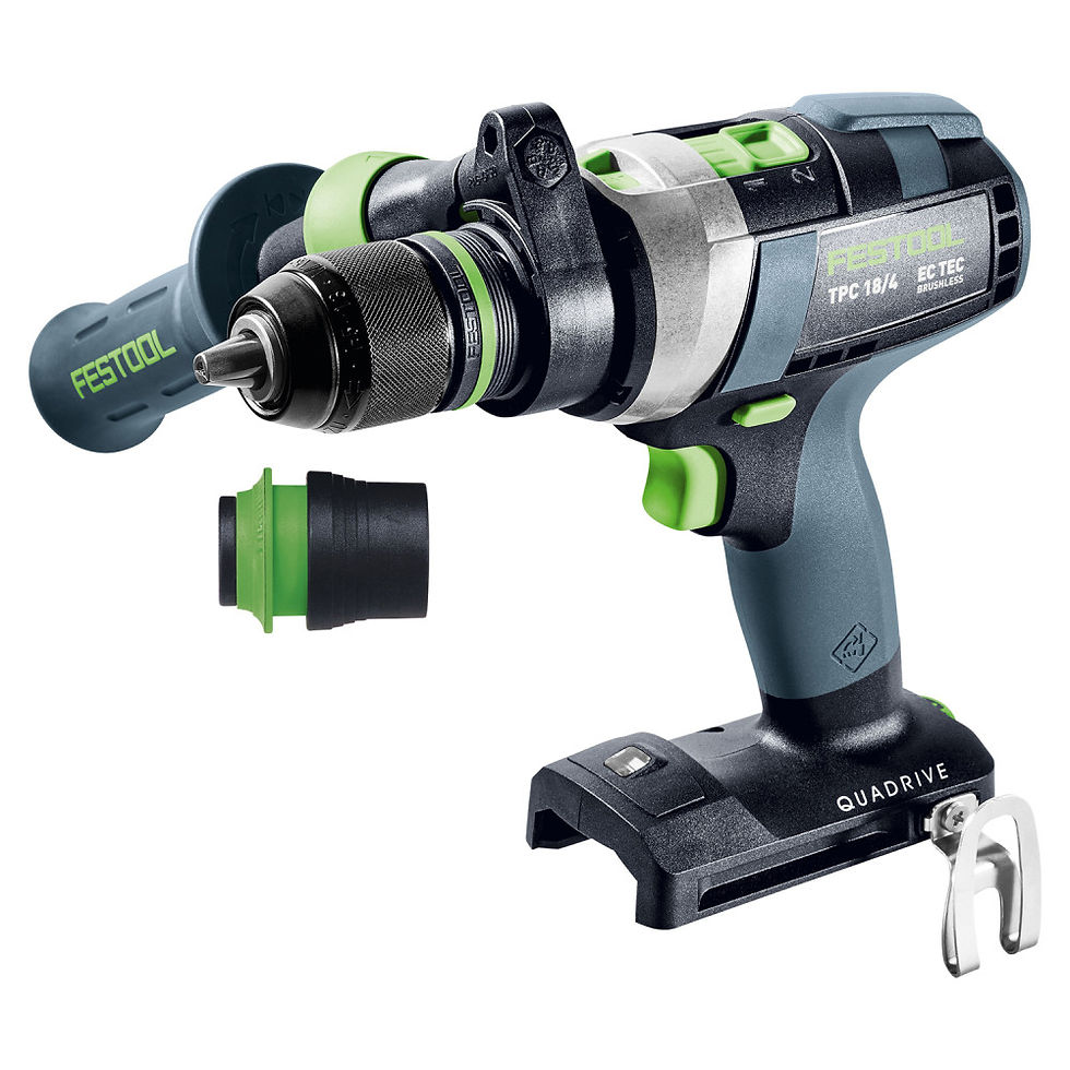 Festool Cordless Percussion Drill TPC 18/4 I-Basic QUADRIVE