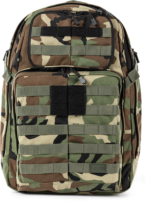 Thumbnail: 5.11 Rush24 2.0 Woodland Camo 37L