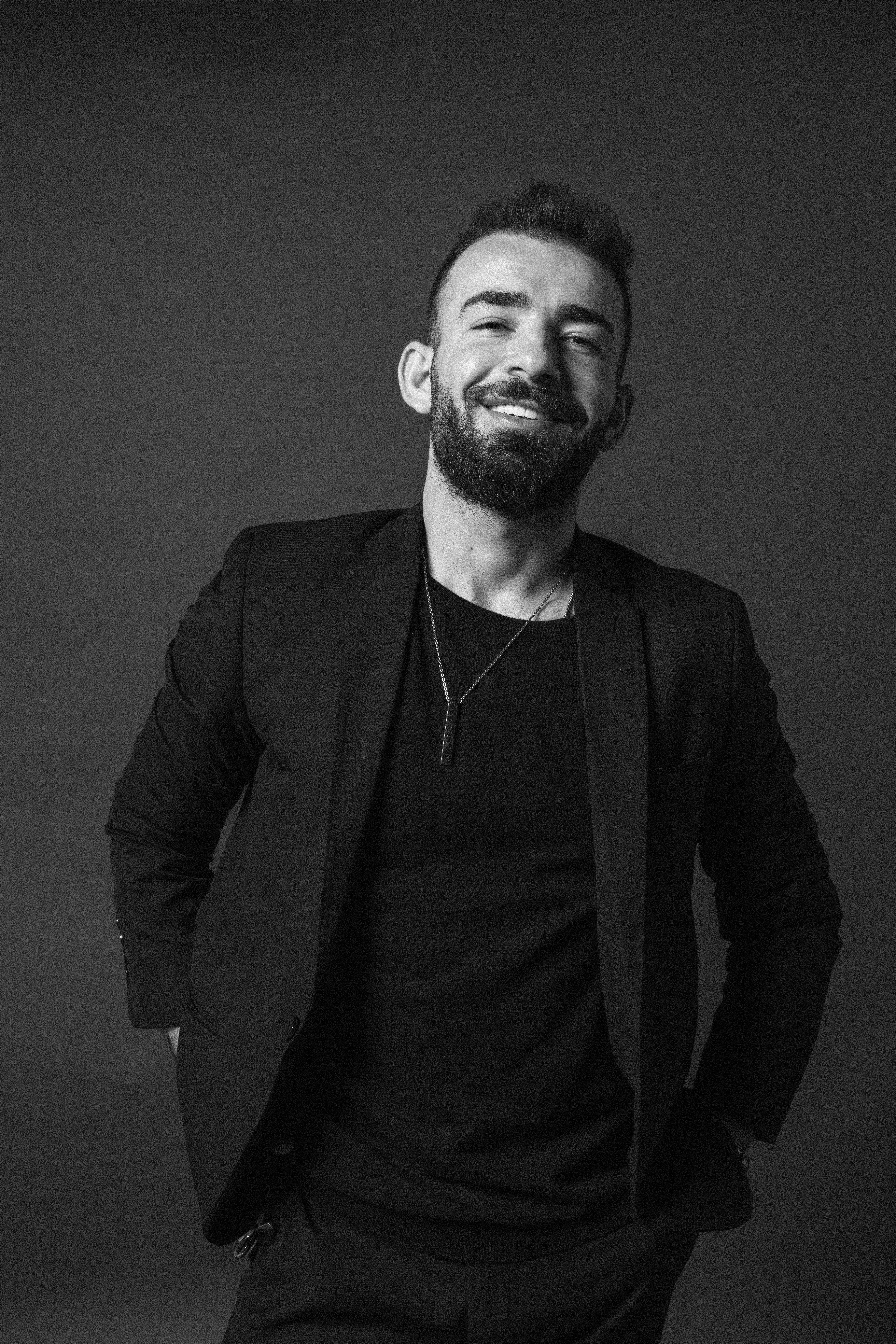 Bashar, Senior Stylist at CHALK Dubai, specializing in modern, tailored styles.