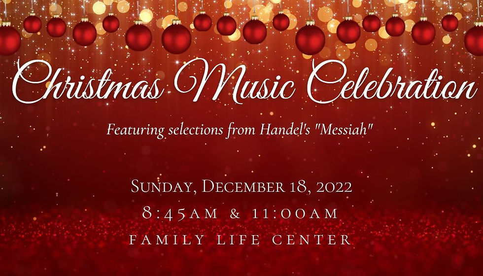 Christmas Music Celebration