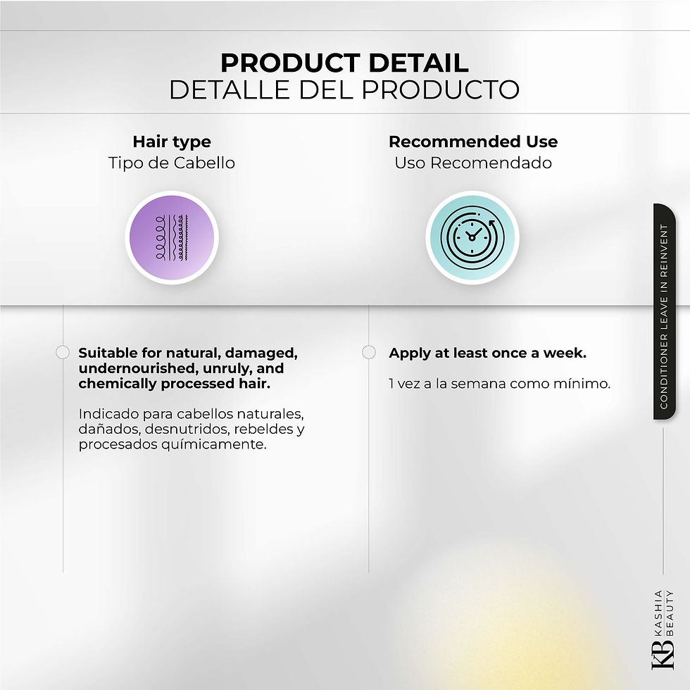 Thumbnail: Conditioner Leave-In Reinvent 237ml by Kashia Beauty