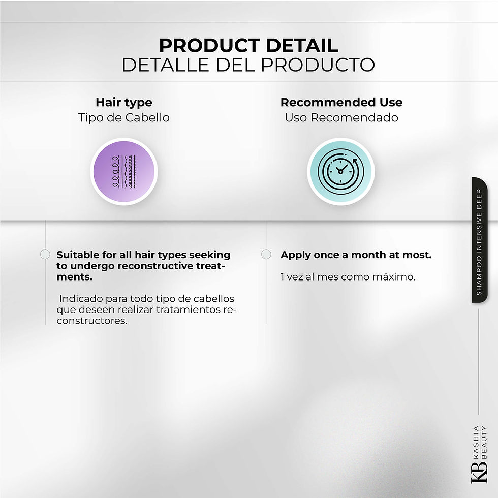 Miniatura: Shampoo Intensive Deep Cleanser 500ml by Kashia Beauty