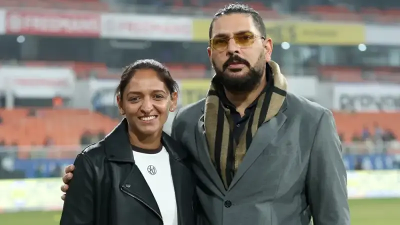 Harmanpreet Kaur & Yuvraj Singh