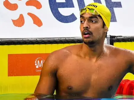 Srihari Nataraj Dazzles In 200m Freestyle, Wins Silver In Asian Aquatics