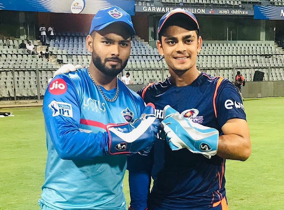 Ishan Kisan & Rishabh Pant