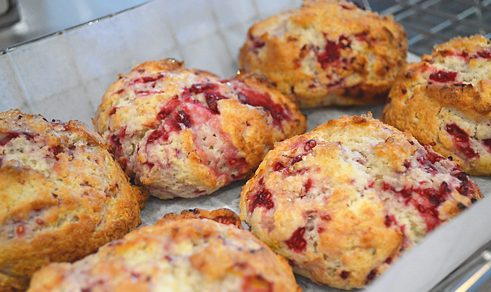 grand cafe raspberry scones
