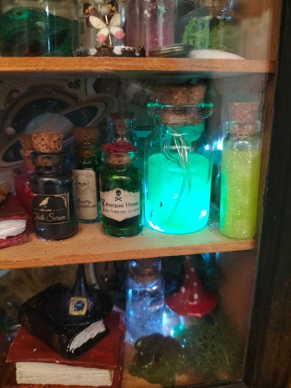 Miniature : Cabinet de sorcellerie 