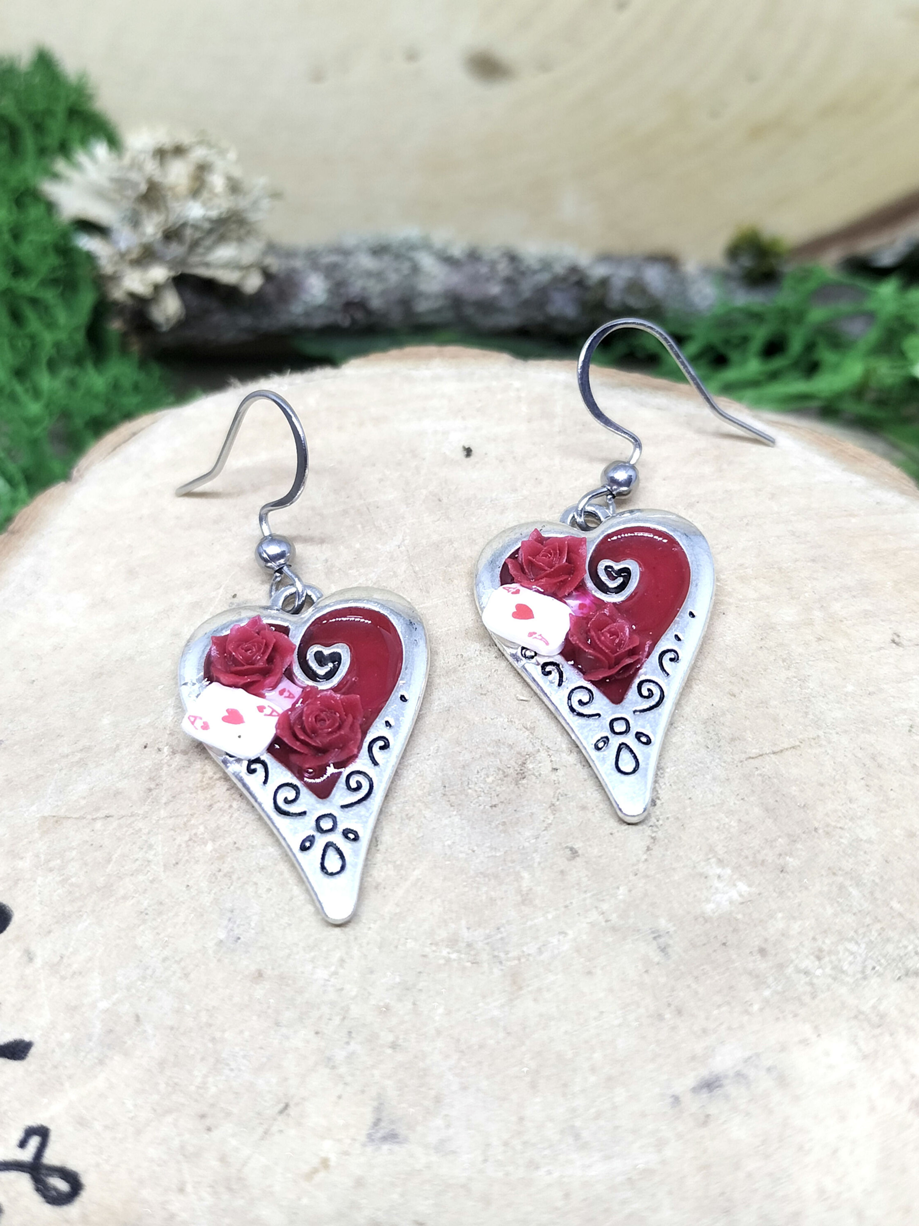 Boucles Reine de coeur ❣️