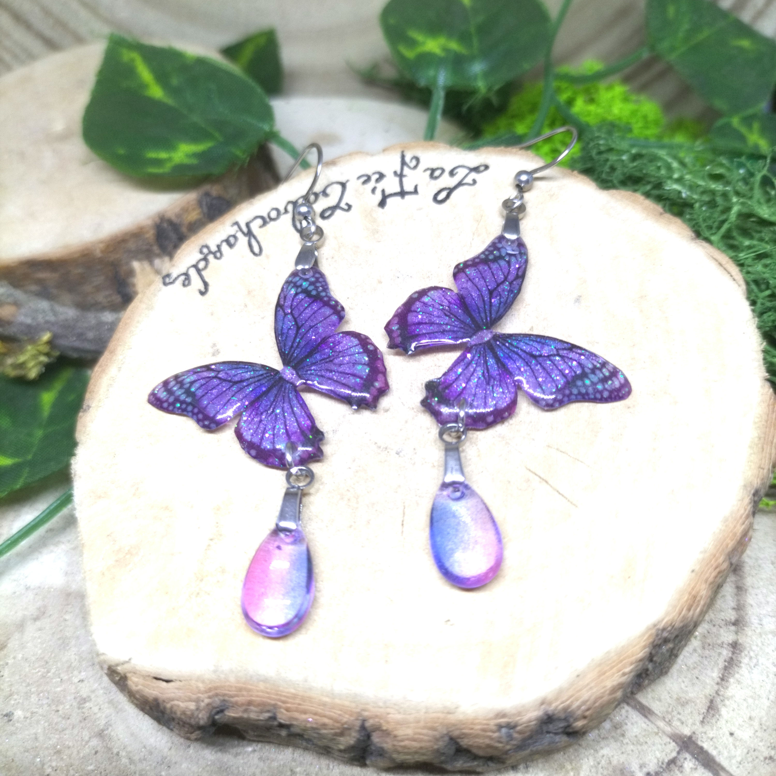 Boucles Papillons pampilles