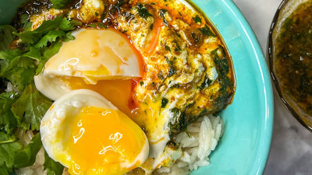 Mediterranean Rice Brunch Bowl