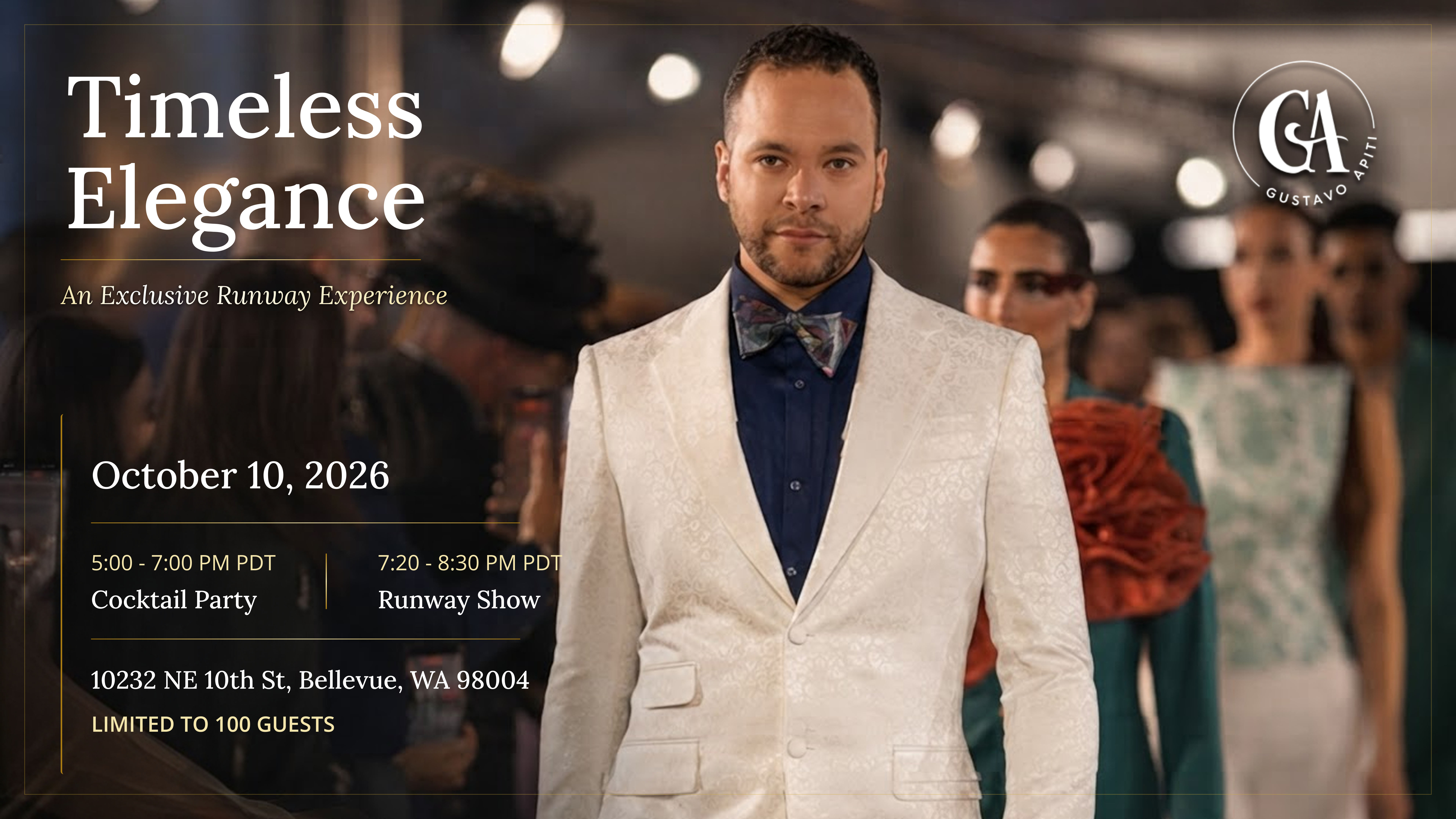Gustavo timeless elegance event.png