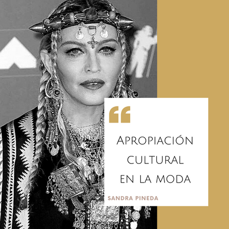 La apropiación cultural en la moda