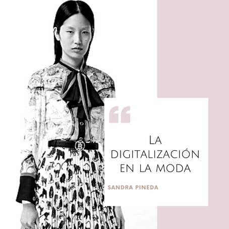 La digitalización en la moda