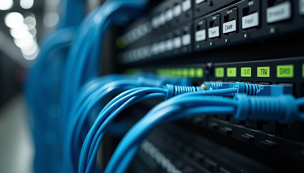 Computer System Connection Image Enhancing Connectivity with Structured Cabling Solutions from Desert ...